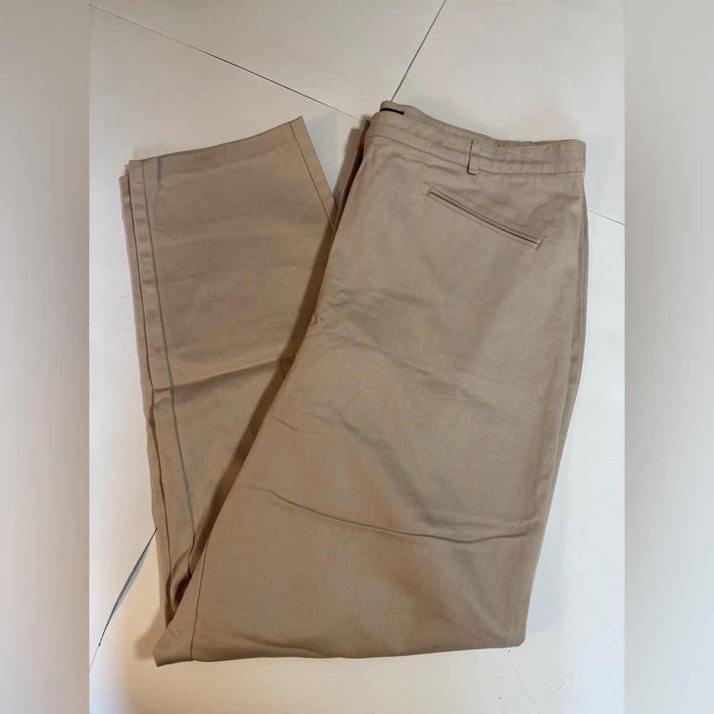 Womens Relativity Size 18 Light Brown Khaki Dress Pants